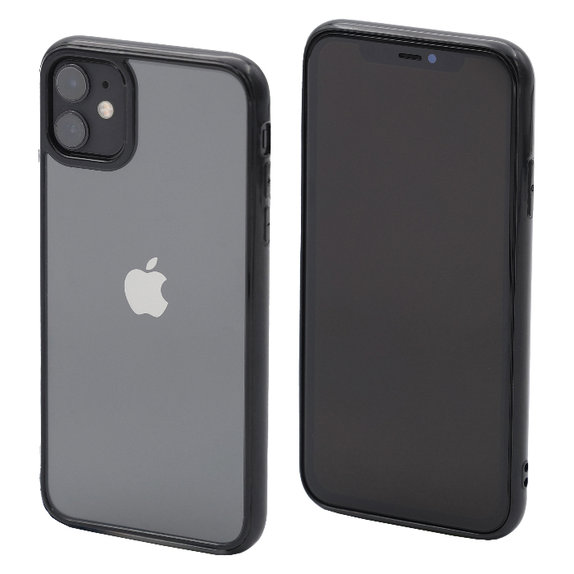 Etui do iPhone 11, Invisible, Invisible, Czarny, Black, FixPremium
