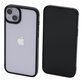 Etui do iPhone 14 Plus, Invisible, Czarny, Black, FixPremium