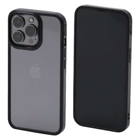 Etui Invisible do iPhone 14 Pro | czarny | black | FixPremium