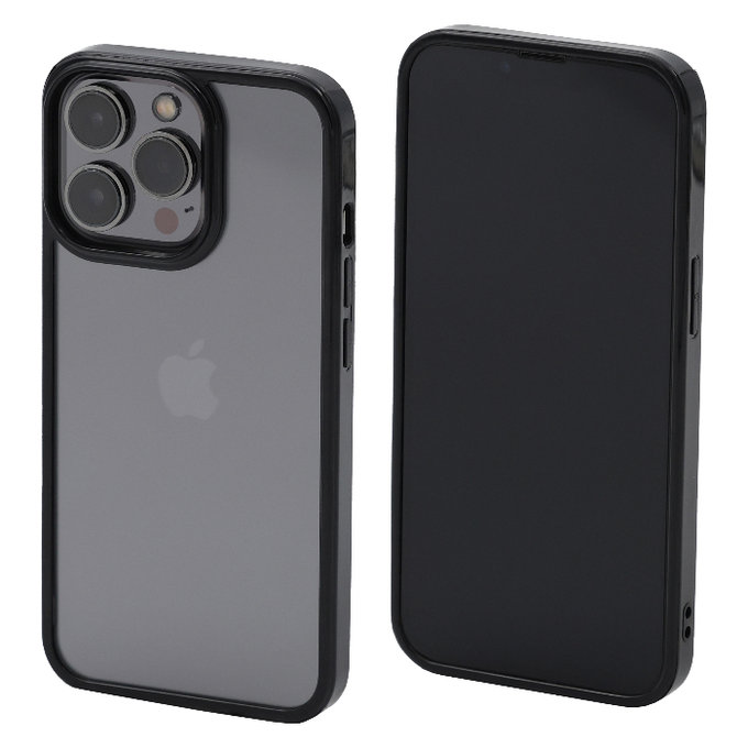 Etui Invisible do iPhone 14 Pro | czarny | black | FixPremium