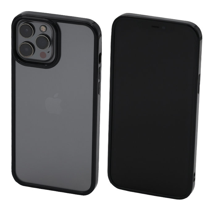 Etui do iPhone 14 Pro Max, Invisible, Czarny, Black, FixPremium