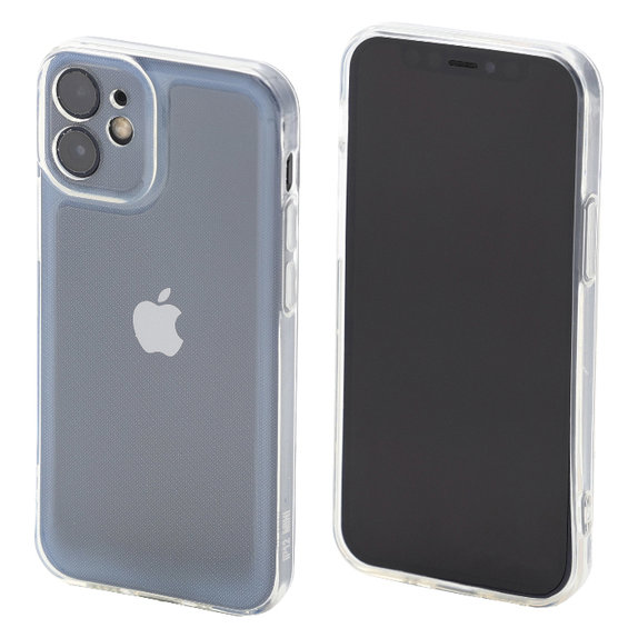 Etui do iPhone 12 mini, Invisible, Przezroczysty, Transparent, FixPremium