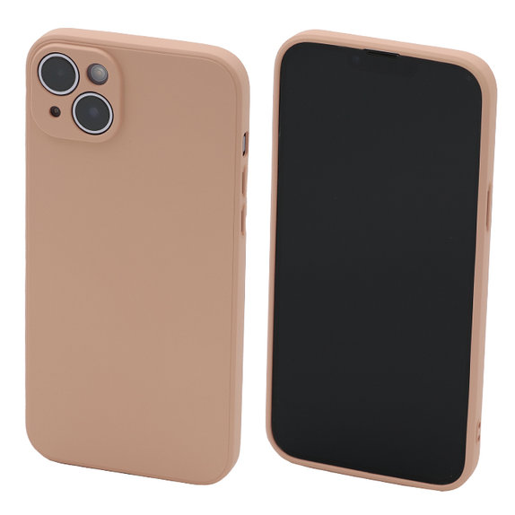 Etui gumowe do iPhone 14 Plus, Pomarańczowy, Orange, FixPremium