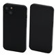 Etui gumowe do iPhone 13, 14, czarny, black, FixPremium