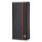 Etui do Samsung S23 Plus, Carbon Wallet, Czarny, Black, FixPremium