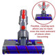 Glowica Double Roller do Dyson V-series, Outsize