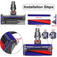 Glowica podlogowa do Dyson V-series, Outsize