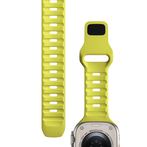 Pasek Sport Silikonowy do Watch (38, 40, 41mm) | tartrazine | FixPremium