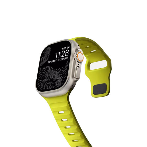 Pasek Sport Silikonowy do Watch (38, 40, 41mm) | tartrazine | FixPremium