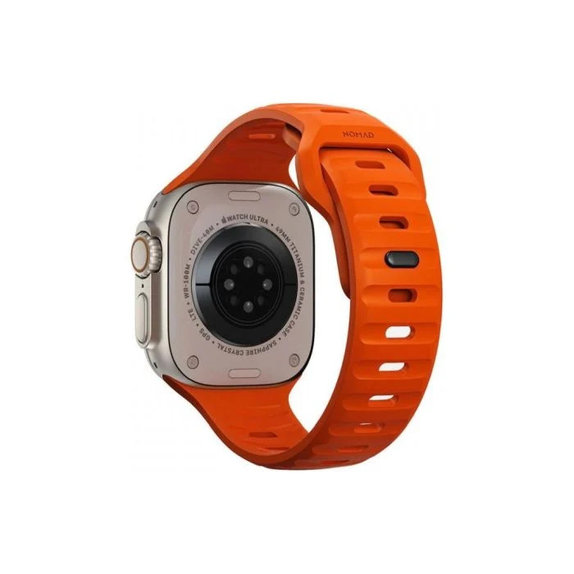 Pasek Sport Silikonowy do Watch (42, 44, 45, 49mm) | pomarańczowy | orange | FixPremium