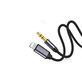 Kabel Lightning-Jack 3,5mm, 1m, Czarny, Black, FixPremium