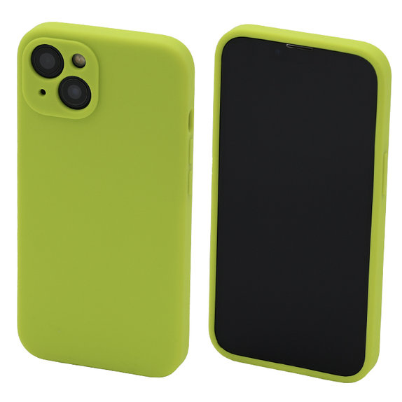 Etui silikonowe do iPhone 13, Neon Green, FixPremium