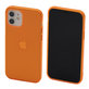 Etui Clear do iPhone 12 | 12 Pro | pomaranczowy | orange | FixPremium