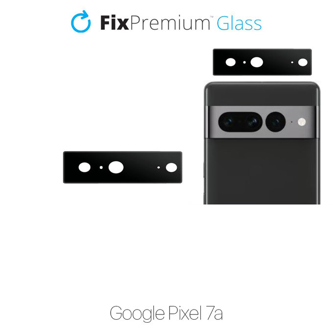 Ochraniacz obiektywu tylnej kamery do Google Pixel 7a, FixPremium
