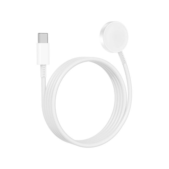 Magnetyczny kabel szybkiego ladowania do Apple Watch do USB-C (1m) A2515 - Plastic (bulk)