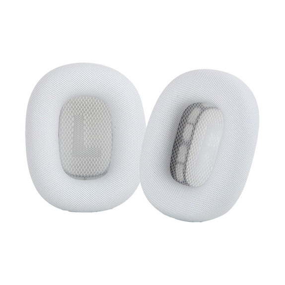Zapasowe nauszniki do Apple AirPods Max (tkanina), Biały, White, FixPremium
