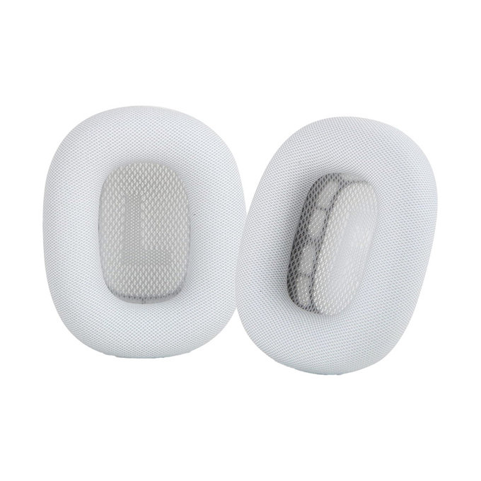 Zapasowe nauszniki do Apple AirPods Max (tkanina), Biały, White, FixPremium