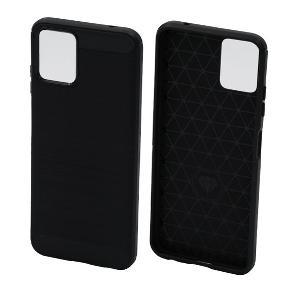 Etui gumowe do T Phone 5G / REVVL 6 Pro, Czarny, Black, FixPremium