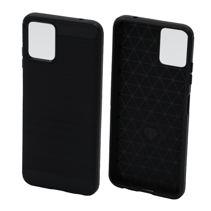 Etui gumowe do T Phone 5G / REVVL 6 Pro, Czarny, Black, FixPremium