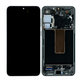 Wyświetlacz OLED do Samsung S23 Plus S916B, Ekran dotykowy z ramką, Phantom Black