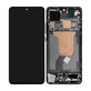 Wyświetlacz OLED do Xiaomi 12 2201123G, 2201123C, Ekran dotykowy z ramką, Czarny, Black