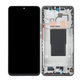 Wyświetlacz OLED do Xiaomi 12T 220712AG, Ekran dotykowy z ramką, Czarny, Black