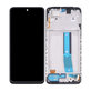 Wyświetlacz OLED do Xiaomi Redmi Note 11S 2201117SG, 2201117SI, Ekran dotykowy z ramką, Czarny, Black