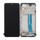 Wyświetlacz do Xiaomi Redmi Note 12S, Ekran dotykowy z ramką, Onyx Black, TFT