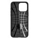 Etui do iPhone 15 Pro Max, Liquid Air, Matte Black, Spigen
