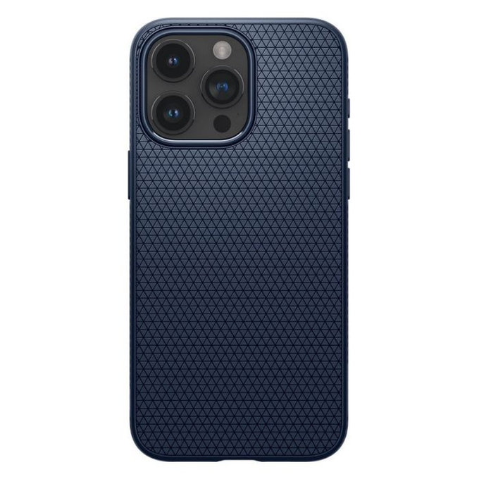 Etui do iPhone 15 Pro Max, Liquid Air, Navy Blue, Spigen