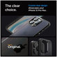 Etui do iPhone 15 Pro Max, Ultra Hybrid, Frost Black, Spigen