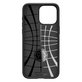 Etui do iPhone 15 Pro, Liquid Air, Matte Black, Spigen