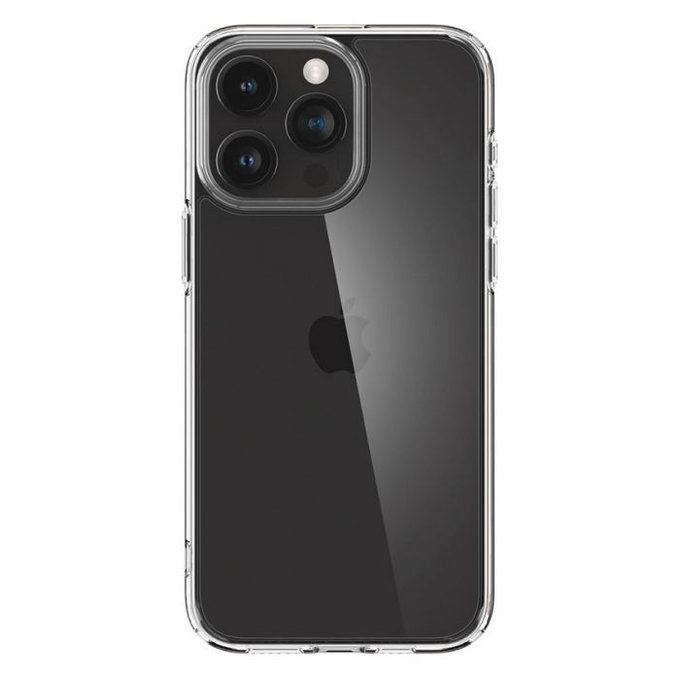 Etui do iPhone 15 Pro, Ultra Hybrid, Crystal Clear, Spigen