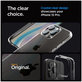 Etui do iPhone 15 Pro, Ultra Hybrid, Crystal Clear, Spigen