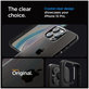 Etui do iPhone 15 Pro, Ultra Hybrid, Matte Black, Spigen