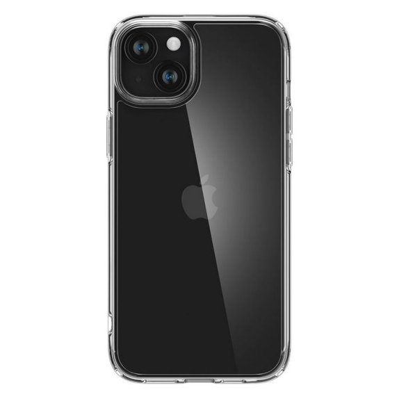 Etui do iPhone 15, Ultra Hybrid, Crystal Clear, Spigen