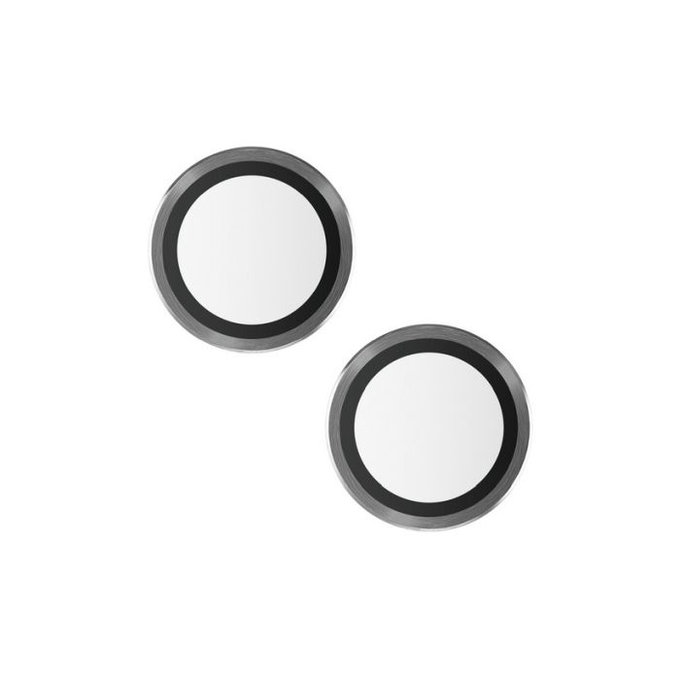Ochraniacz soczewki tylnego aparatu do iPhone 15, 15 Plus, Hoops, Przezroczysty, Transparent, PanzerGlass