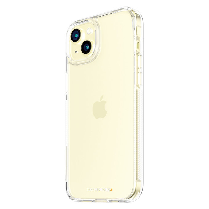 Etui HardCase D3O do iPhone 15 Plus, Przezroczyste, PanzerGlass