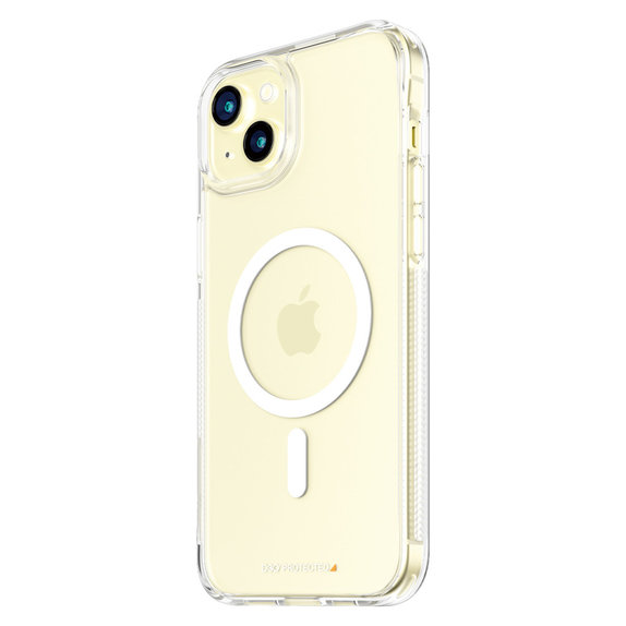Etui HardCase D3O z MagSAFE by PanzerGlass do iPhone 15 Plus, Przezroczyste, PanzerGlass