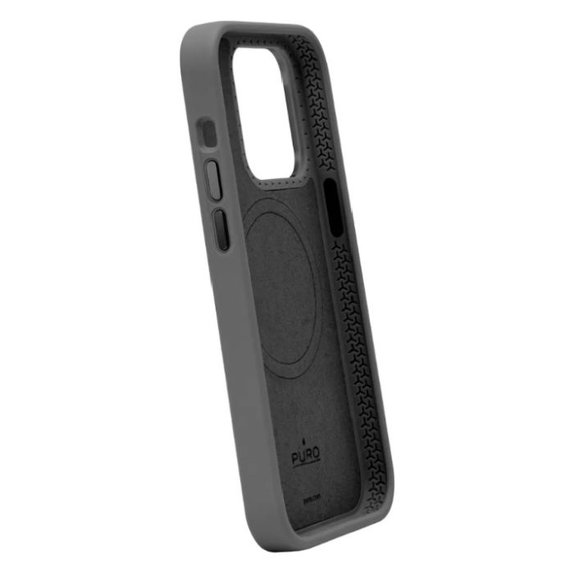 Etui z MagSafe do iPhone 15 Plus, ICON MAG PRO, Czarny, Black, PURO