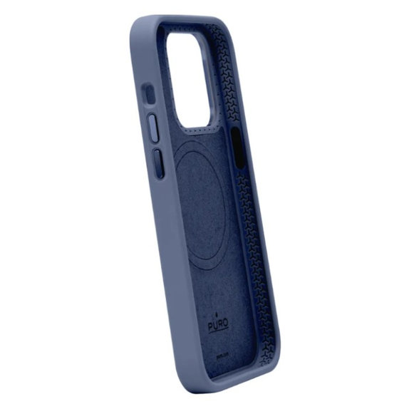 Etui z MagSafe do iPhone 15 Pro, ICON MAG PRO, Dark Blue, PURO