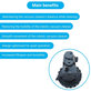 Koło z silnikiem do Ecovacs Deebot N-series, T-series, Ozmo-series, Prawy