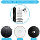 Zestaw standardowy do Xiaomi Viomi S9, Lydsto R1, Proscenic M7 Pro, M8 Pro, Czarny, Black