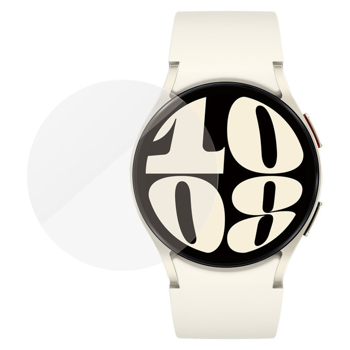 Szkło hartowane Flat Glass AB do Samsung Galaxy Watch6 44 mm, Przezroczyste, PanzerGlass