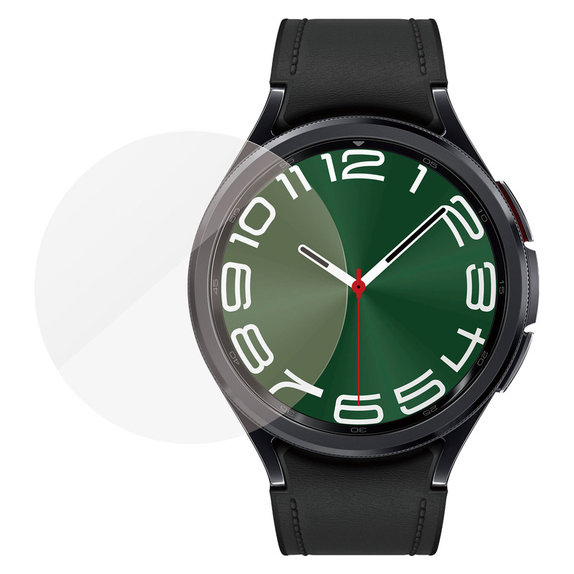 Szkło hartowane Flat Glass AB do Samsung Galaxy Watch6 47 mm, Przezroczyste, PanzerGlass