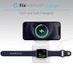 MagSafe Duo do iPhone i Apple Watch, Szybkie ładowanie bezprzewodowe, Biały, White, FixPremium