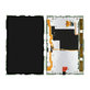 Wyświetlacz do Samsung Tab S8 Ultra X900, X906B, Ekran dotykowy bez ramki, GH82-27840A, Grafitowy, Graphite, Genuine Service Pack