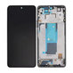 Wyświetlacz OLED do Xiaomi Redmi Note 11 Pro+ 5G 21091116UG, Ekran dotykowy z ramką, Mysterious Black