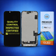 Wyświetlacz Soft OLED dla iPhone 14, Ekran dotykowy z ramką, FixPremium