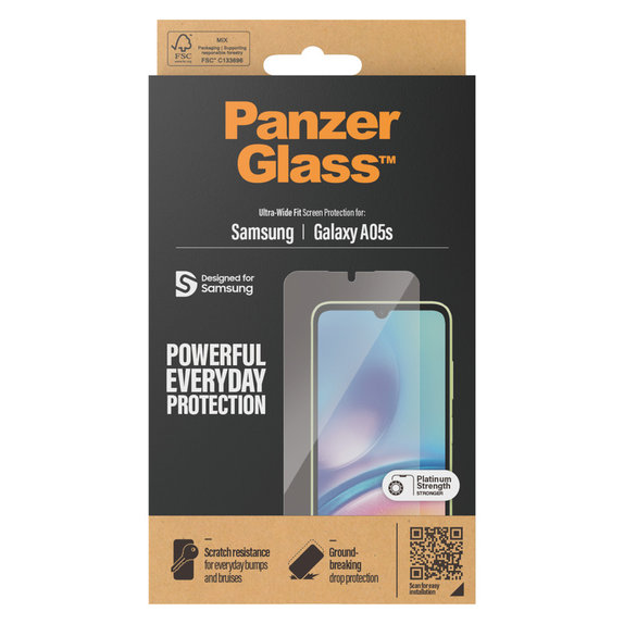 Szkło hartowane UWF do Samsung Galaxy A05s, Przezroczyste, PanzerGlass